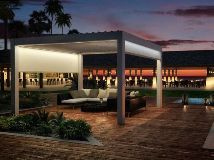 Archisio - Florio Outdoor - Progetto Pergole bioclimatiche