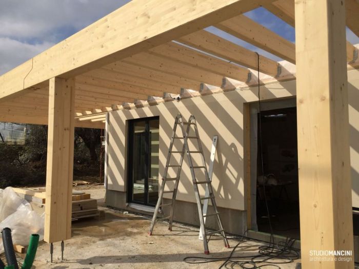 Archisio - Studio Mancini - Progetto Casa in legno