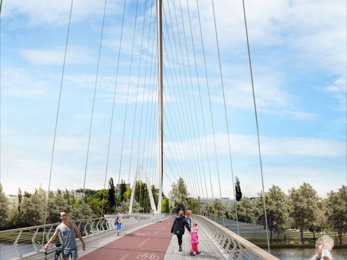 Archisio - Davide Coluzzi Daz Architect - Progetto Bridge in prague