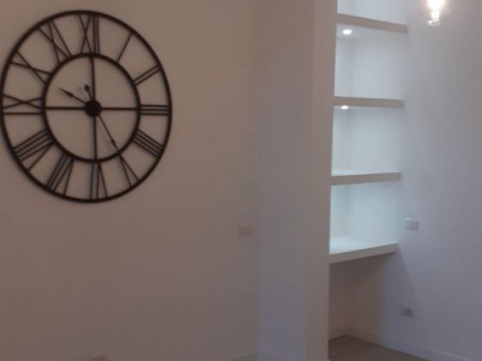 Archisio - Mani Srl Ristrutturazini - Progetto Restyling zona living appartamento sito in roma zona boccea