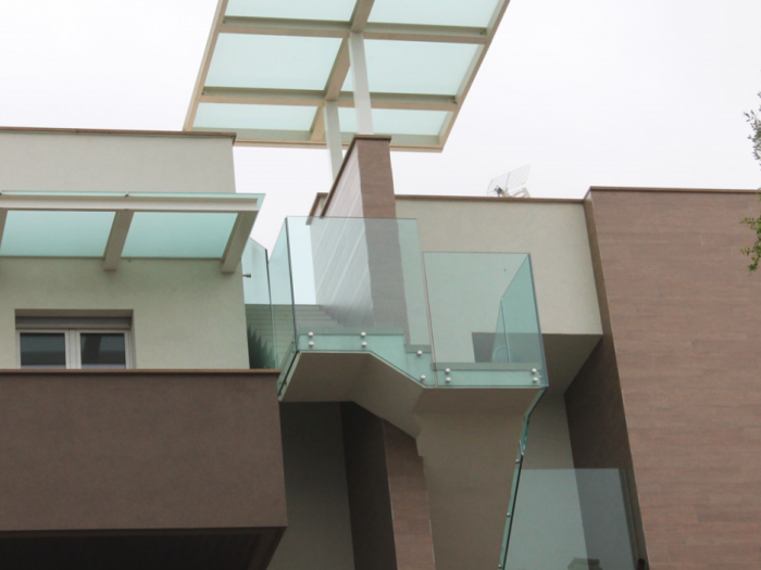 Archisio - Vetreria Artevetro Baldinini Srl - Progetto Parapetti