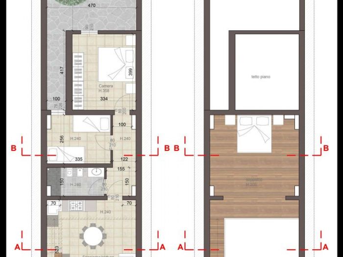 Archisio - Alessandro Restori - Progetto Restyling appartamento al maretra antico e contemporaneo