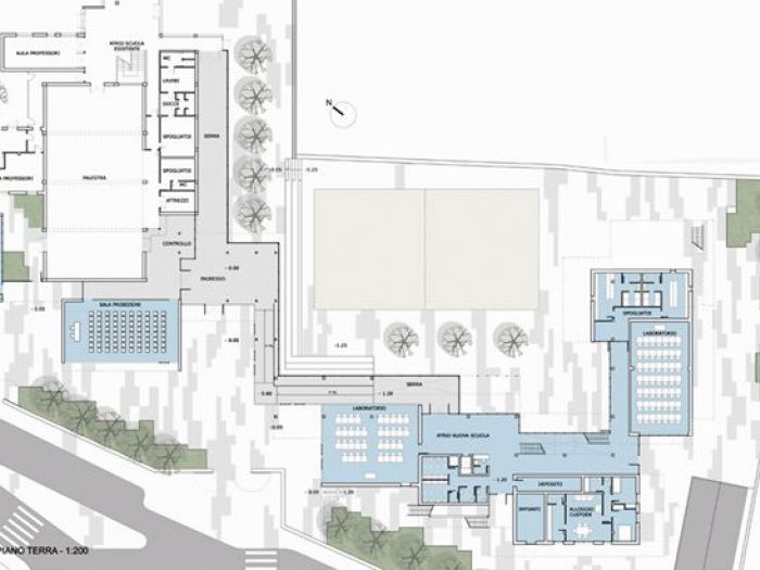 Archisio - Andrea Stipa - Progetto Concorso internazionale per il liceo farnesina a roma