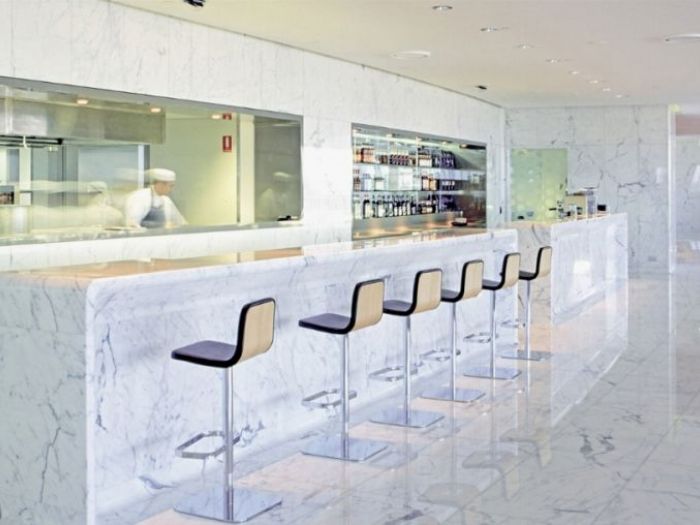 Archisio - Furrer - Progetto Sydney airport qantas first lounge