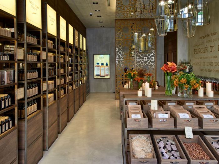 Archisio - Franco Monti - Progetto Nashi argan store