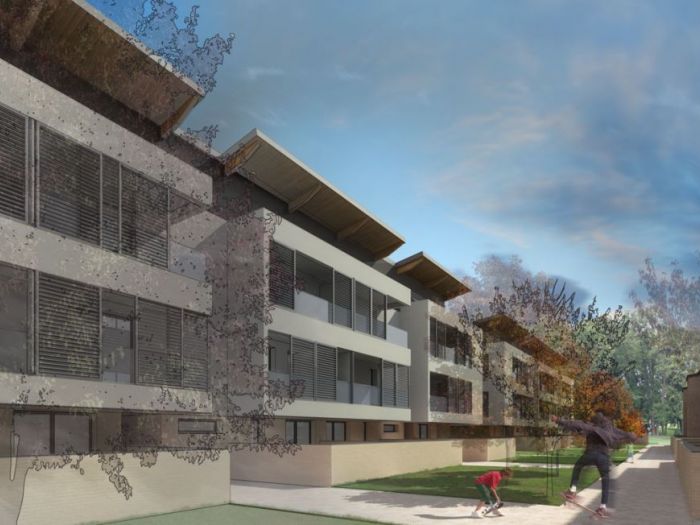 Archisio - Glagabriele Lottici Architetto - Progetto 40 appartamenti a bergamo