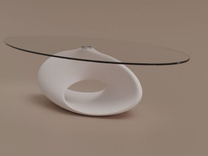 Archisio - Dablec Di Tiziano Moletta - Progetto Tavolino da salotto moderno wave