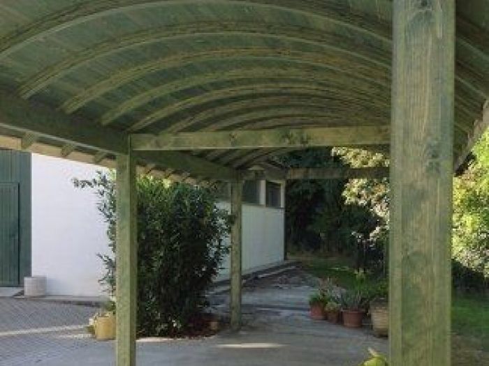 Archisio - Falegnameria Fortunati - Progetto Porte finestre e pergolati