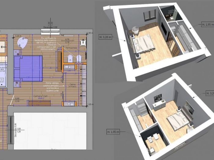 Archisio - Stefano Proietti - Progetto Lavoro di design per linterno di una villa in stile rustico in provincia di roma interior design