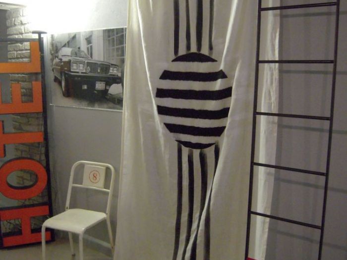 Archisio - Elena Kihlman Disegna E Produce Tessuti Darredamento Accessori Per Arredamenti - Progetto Tende disegnate a mano