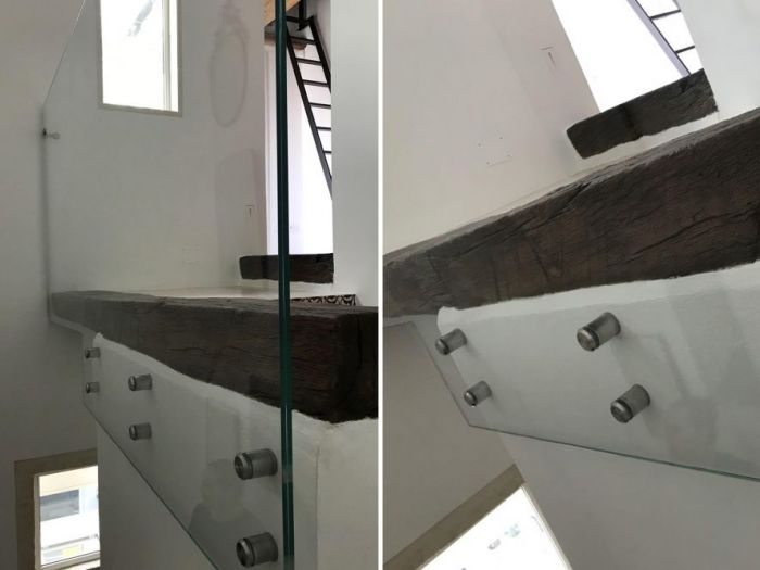 Archisio - Vetreria Calasso - Progetto Scale ringhiere e sabbiatura