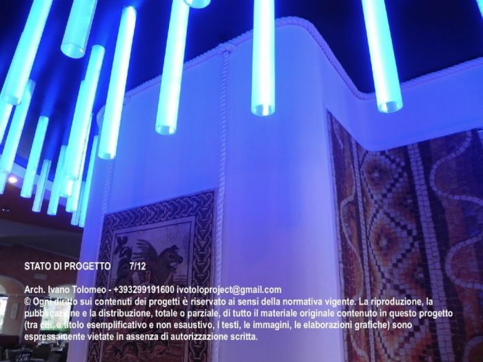 Archisio - Ivano Tolomeo - Progetto Isola buffet hotelresort rocca nettuno