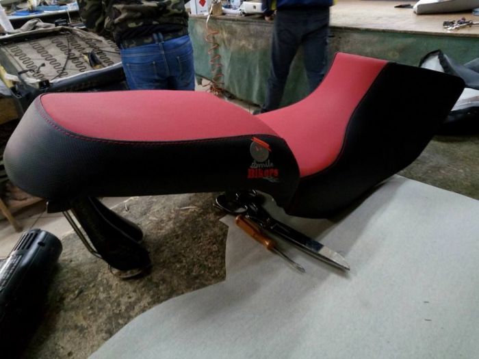 Archisio - Tappezzeria Lanciotto Fsco - Progetto Selle per motorini