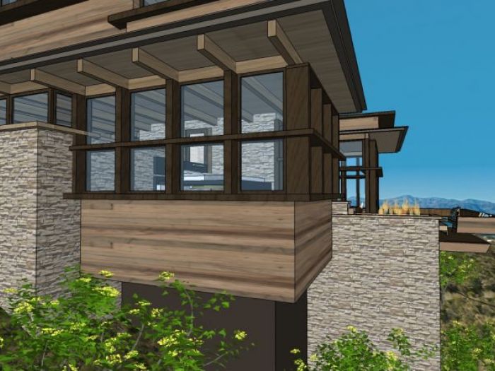 Archisio - Andrea Daguanno - Progetto Nuova edificazione villa in washington dc