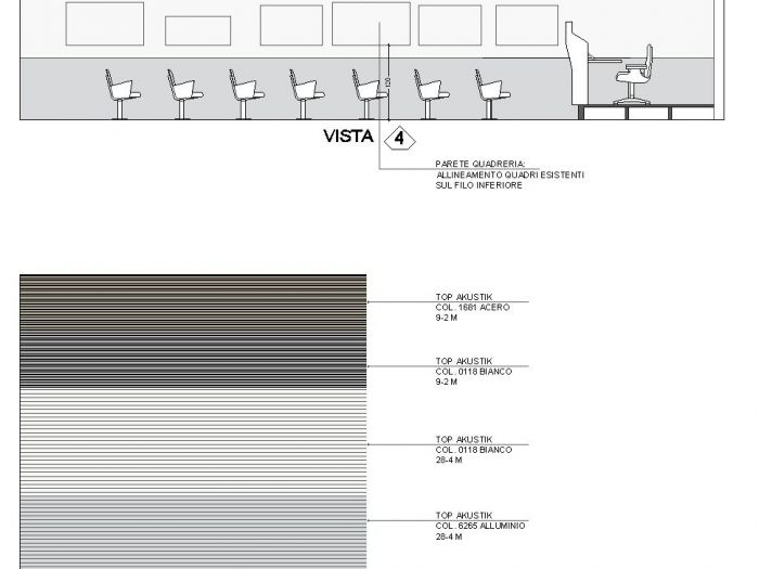Archisio - Studio Lenzi Associati - Progetto Sala mosaico