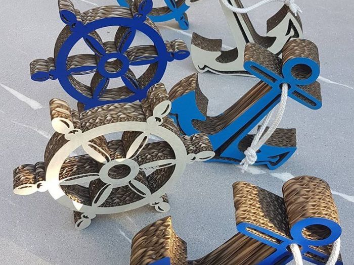 Archisio - Impronta Creativa - Progetto Manufatti in legno ed in cartone