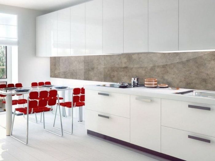 Archisio - Citti Serramenti Infissi Cristalli - Progetto Schienali per cucine in vetro