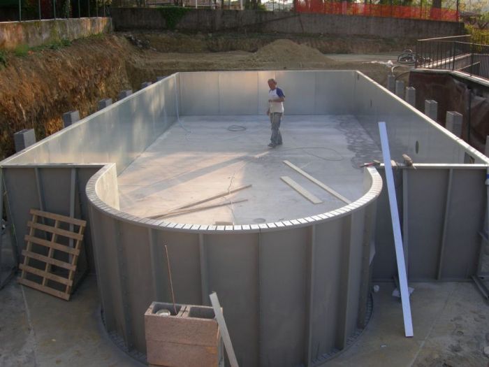 Archisio - Bertoli Piscine - Progetto Piscina skimmer