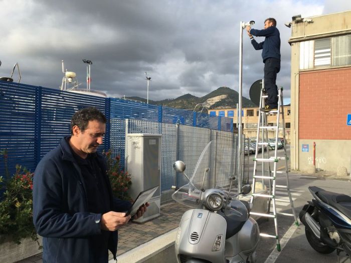 Archisio - Elettro Security srl - Progetto Videosorveglianza borgo alla marina genova sestri ponente
