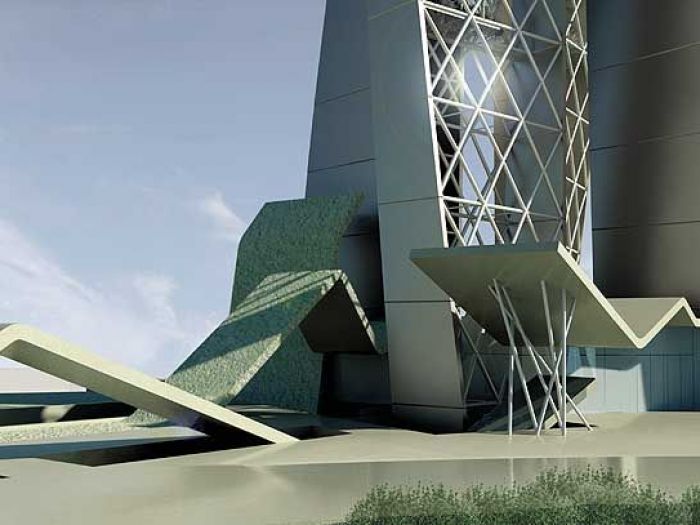 Archisio - Ruggero Lenci - Progetto Concorso internazionale thyssenkrupp per una torre simbolo a dubai