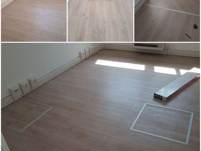 Archisio - Parquettista Roma - Progetto Posa pavimento laminato e vinilico