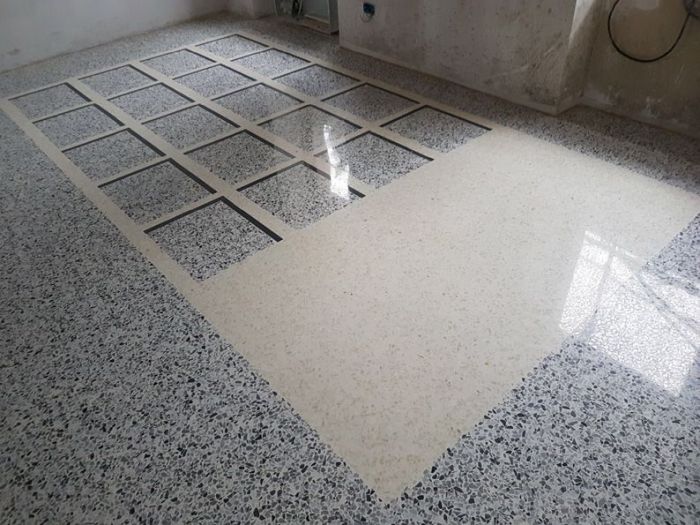 Archisio - Favale Progetti - Progetto Pavimento in seminato veneziano