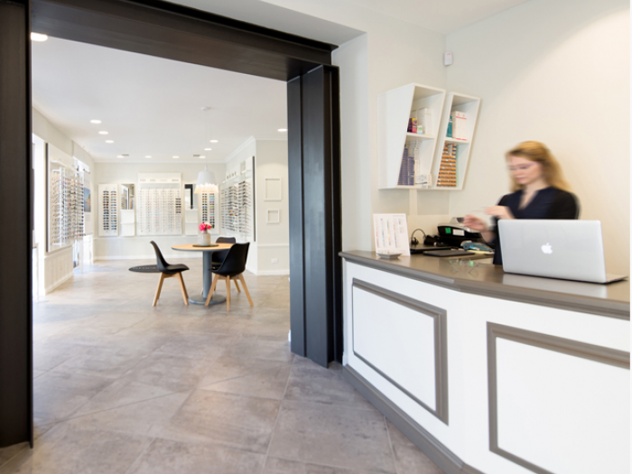 Archisio - Ideea Interior Design E Architettura - Progetto La nuova ottica raineri in stile classico gassino