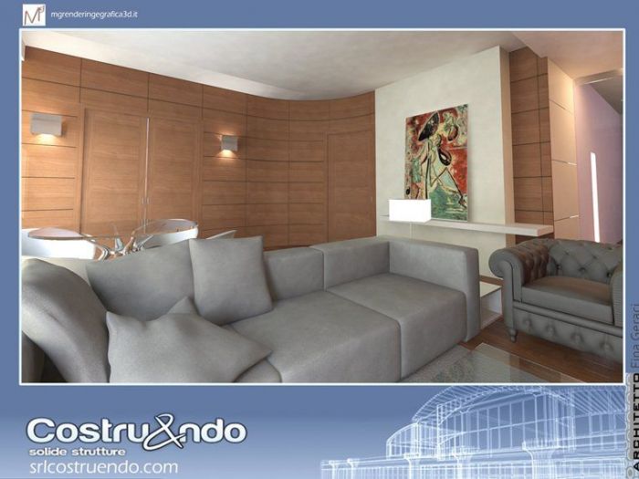 Archisio - Marco Giglio - Progetto Proposta di ristrutturazione di un soggiorno