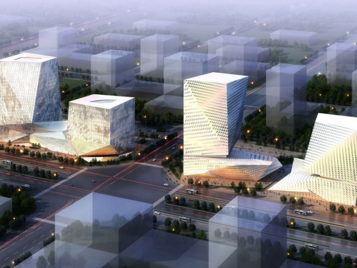 Archisio - Plasma Studio - Progetto Datong twins towers