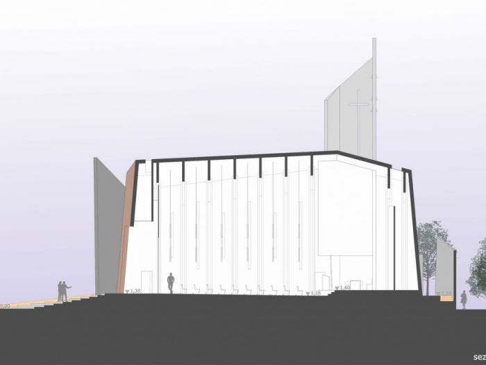 Archisio - Soa Spazio Oltre Larchitettura - Progetto Chiesa santa maria del carmine