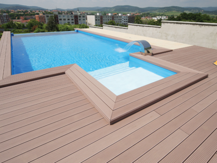 Archisio - Ferall srl - Progetto Rivestimenti e pavimenti per esterni in pvc misto legno