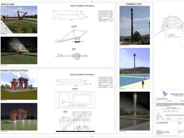 Archisio - Marco Mazzella - Progetto Concorso parco urbano