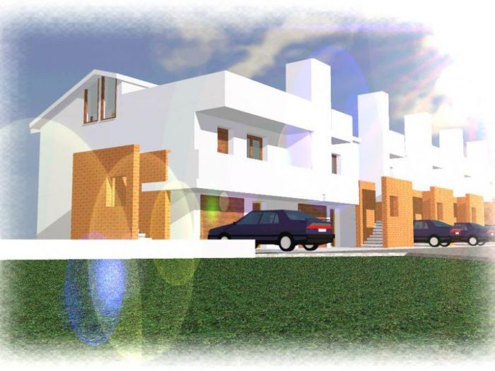 Archisio - Raffaelo Rachello - Progetto Fabbricato a schiera realizzato a passarella di san don di piave