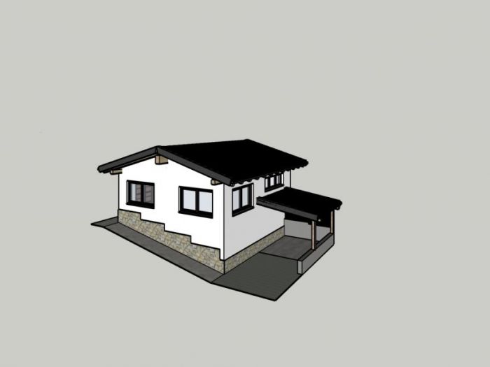 Archisio - Studio Tecnico Associato Ivaldi Carrer - Progetto Un piccolo fabbricato da sostituire un nuovo progetto che nasce