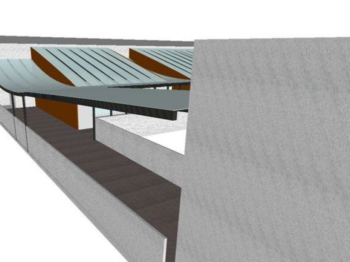 Archisio - Giuseppe Ariano - Progetto Copertura in acciaio e vetro