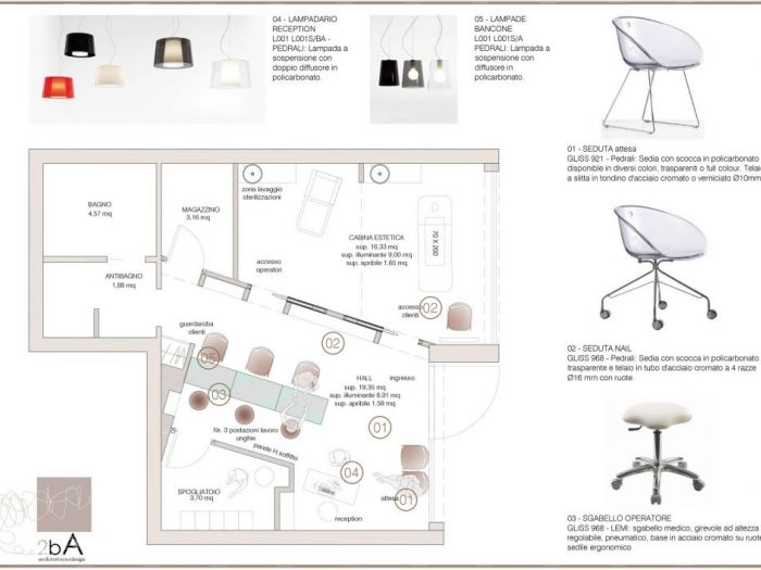 Archisio - 2ba Studio - Progetto Beart - nuovo centro estetico a rovereto