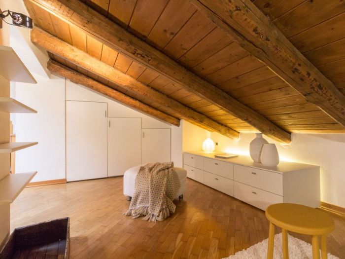 Archisio - Dettagli Home Staging Silvia Marcheselli - Progetto Mansarda in casolare antico nei dintorni di bologna