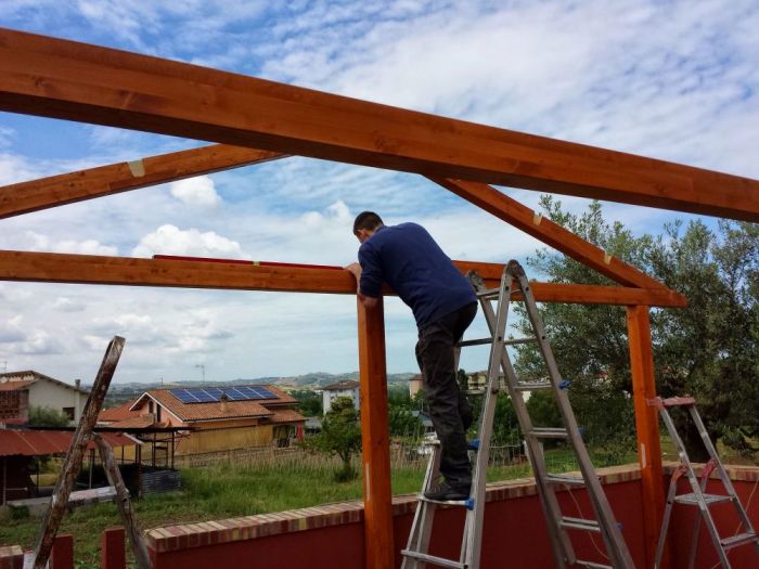 Archisio - Falegnameria Durbano Di Lorenzo Durbano - Progetto Cucina in muratura lavori in legno vari