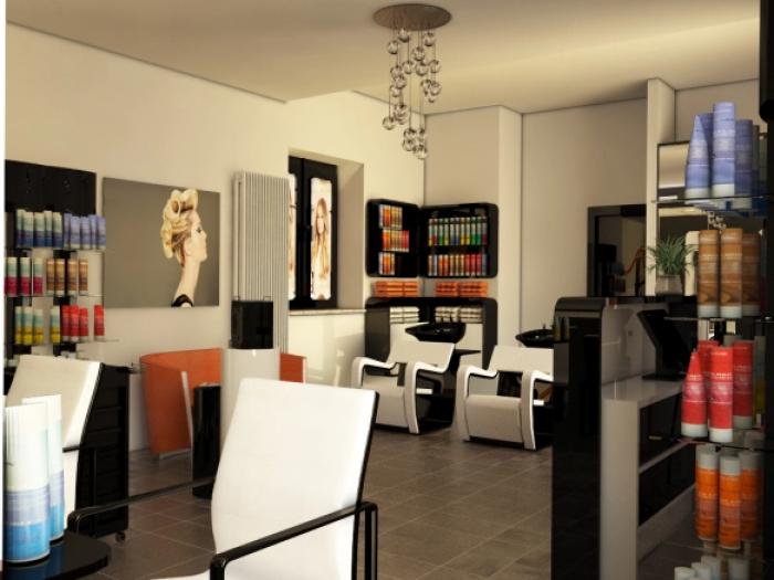 Archisio - Giulia Garnero - Progetto Restyling negozio parrucchiere