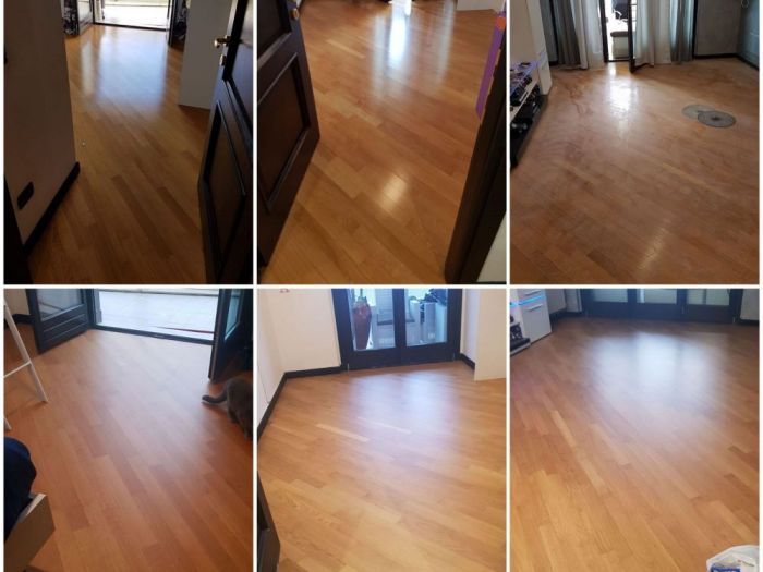 Archisio - Parquettista Roma - Progetto Restauro parquet massello con levigatura e verniciatura