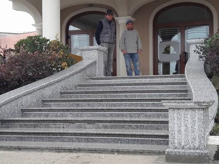 Archisio - Martiniello Marmi - Progetto Scale per esterni