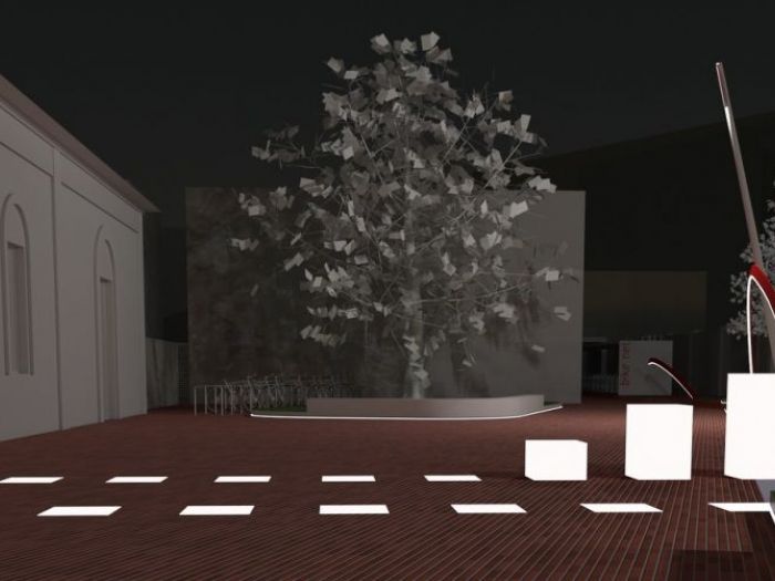 Archisio - Soa Spazio Oltre Larchitettura - Progetto Alt stazione arte e bici alla fermata del treno