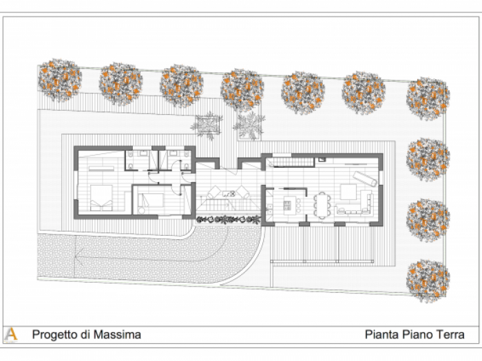 Archisio - Andrea Agostini - Progetto Villa a ponte pietra
