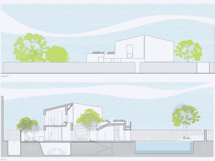 Archisio - Antonio Pelella - Progetto Casa unifamiliareproposta progettuale a casa a corte