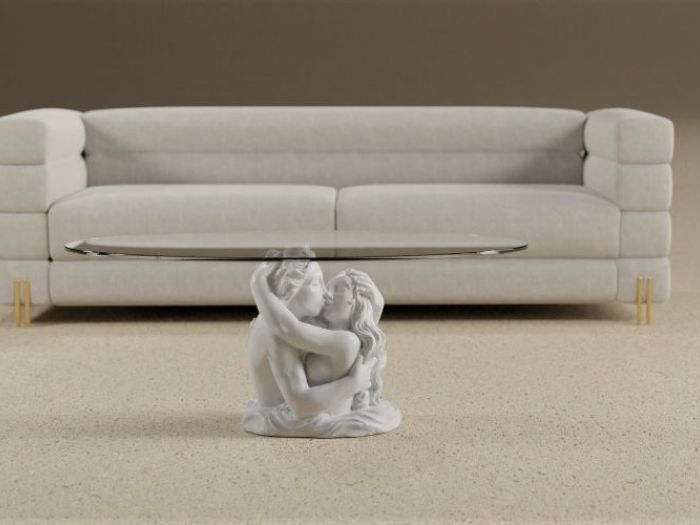 Archisio - Dablec Di Tiziano Moletta - Progetto Tavolino da salotto classico ruby