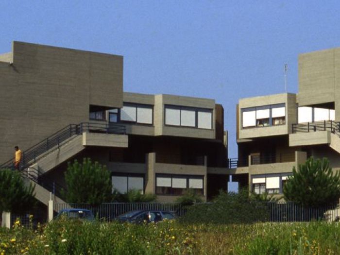 Archisio - Sartogo Architetti Associati - Progetto Edificio residenziale con appertamenti duplex