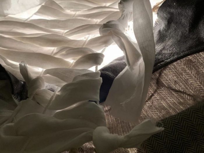 Archisio - Sandra Scanu - Progetto Lampada in tessuto