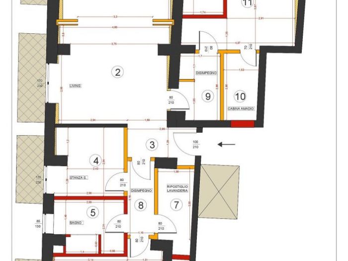 Archisio - Studio82 - Progetto Ristrutturazione appartamento siderno