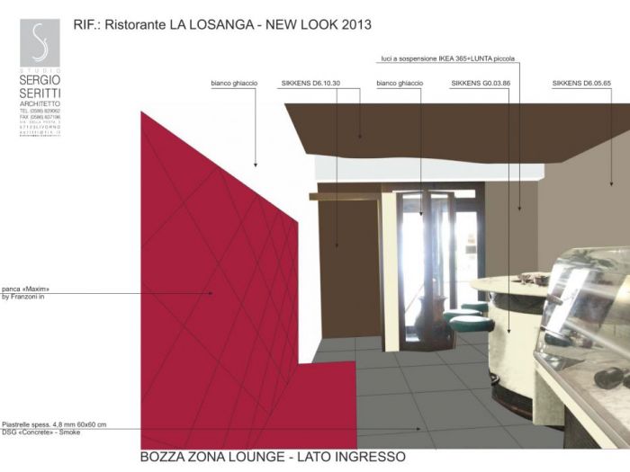 Archisio - Studio Seritti - Progetto Rist La losanga 2009
