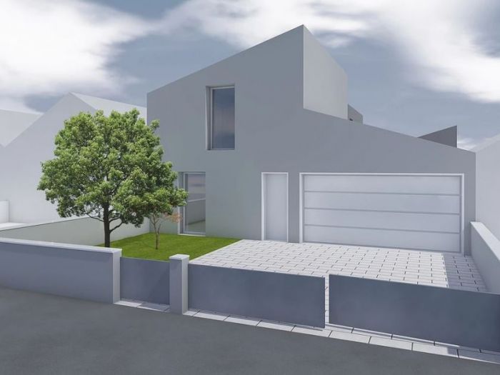 Archisio - Valeria Arena - Progetto Residenza schiera centrale